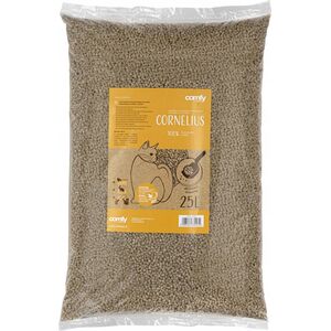 Żwirek dla kota Aquael Aquael Comfy Cornelius Natural 25L kukurūzinis kraikas