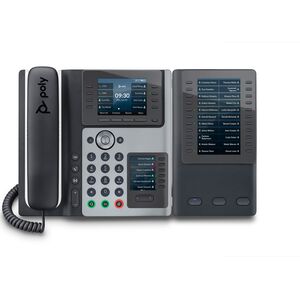 Telefon HP HP Poly Edge E400 IP Phone and PoE-enabled