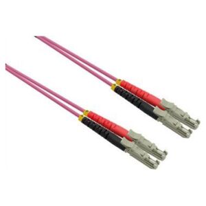 Roline ROLINE kabel światłowodowy duplex 50/125µm OM4, LSH/LSH, LSOH, fioletowy, 2 m