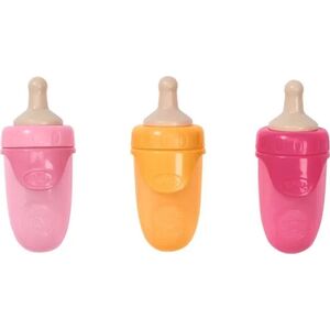 Baby Born BABY born Bottle w Cap 3 asst 43cm assorteret