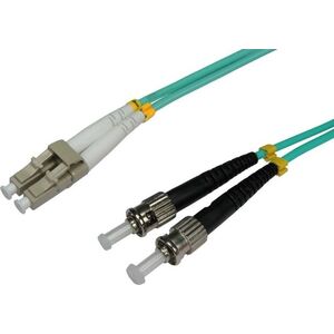 EFB EFB Elektronik O0313.10, 10 m, OM3, LC, ST, Hane/Hane, Turkos