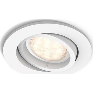 Philips Philips myLiving SHELLBARK white LED Recessed spot light, Recessed lighting spot, Non-changeable bulb(s), 1 bulb(s), LED, 4.5 W, White