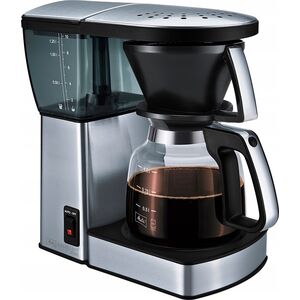 Ekspres przelewowy Melitta Melitta Excellent 4.0, Drip coffee maker, 1.25 L, Ground coffee, 1455 W, Black, Stainless steel