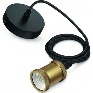 Lampa wisząca Philips Philips Vintage Cord lamp pendant cord, brushed gold, E27