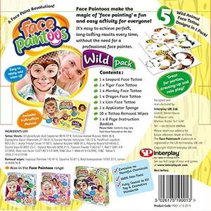 Interplay Entertainment FACE PAINTOOS Wild Pack, 6 pcs per outer