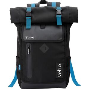 Veho Veho TX-4 Back pack notebook bag with USB port, 43.2 cm (17"), Notebook compartment, Polyester