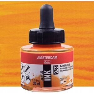 Artequipment Amsterdam Acrylic Ink Bottle Azo Orange 276
