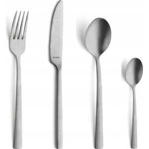 Amefa Manille 9035 - 16-pc set in vintage box - stainless steel-stonewash