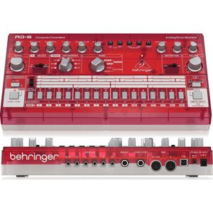 Behringer Behringer RD-6-SB Maszyna perkusyjna - czerwony przeźroczysty