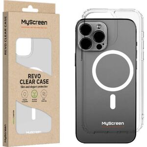 MyScreen Protector Etui do iPhone 15 Pro Max MyScreen REVO CLEAR CASE MagSafe