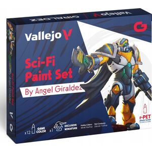 Vallejo Vallejo: 72.313 - Game Color - Sci-Fi Paint Set (12x18 ml)