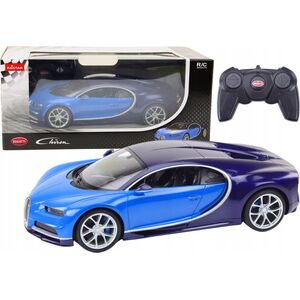 Rastar Samochód Zdalnie Sterowany RC 1:14 Bugatti Veyron Chiron Niebieski