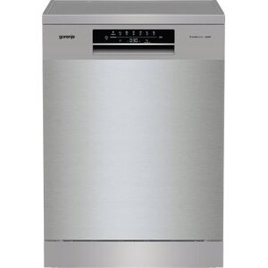 Zmywarka Gorenje Gorenje | Dishwasher | GS643E90X | Free standing | Width 59.9 cm | Number of place settings 16 | Number of programs 6 | Energy efficiency class E | Display | AquaStop function | Silver