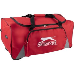 Slazenger TORBA SPORTOWA PODRÓŻNA Z KÓŁKAMI SLAZENGER CZERWONA