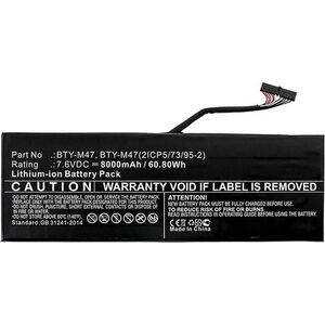 Pamięć do laptopa CoreParts Laptop Battery for MSI 61WH