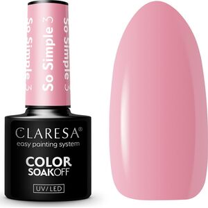 Activeshop CLARESA Lakier hybrydowy So simple 3- 5g