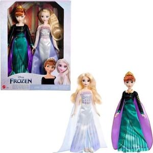 Mattel Disney Frozen Lalki 2-pak Anna i Królowa Elsa
