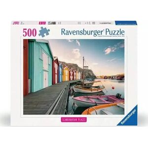 Ravensburger Puzzle 500 Przystań dla Łodzi w Smgen