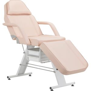 Activeshop Fotel kosmetyczny Basic 202 z kuwetami różowy