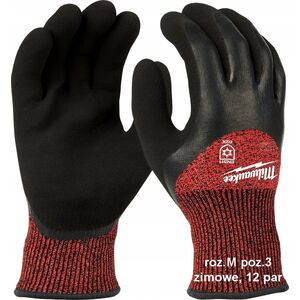 Milwaukee MILWAUKEE GLOVES LEVEL 3 - SIZE M/8 WINTER /12 pcs.