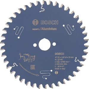 Bosch TARCZA PILARSKA EXPERT FOR ALUMINIUM 150*20*2.6 42 T