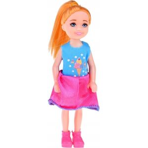 Jokomisiada Urocza Laleczka Mini 13cm Lalka w sukience do domku ZA4628