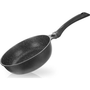 Patelnia Orion Patelnia granitowa głęboka wysoka GRANDE 24 cm