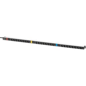 Switch Digitus Digitus Podstawowe rozwiązanie PDU do IT, urządzenie 3-fazowe 16 A, 24 x C13, 3 x C19, przewód zasilający 3 m, złącze męskie IEC 60309 16 A