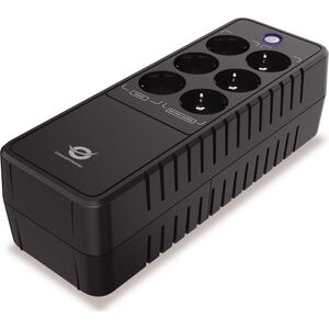 UPS Conceptronic Conceptronic ZEUS09E zasilacz UPS Czuwanie (Offline) 0,85 kVA 490 W 6 x gniazdo sieciowe