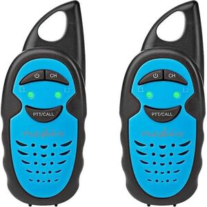 Krótkofalówka Nedis Nedis WLTK0300BU krótkofalówka 3 kan. 446 MHz Czarny, Niebieski