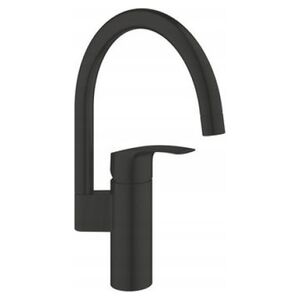 Bateria kuchenna Grohe Grohe jednouchwytowa bateria zlewozmywakowa DN 15 Eurosmart czarny mat 332022433