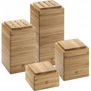Zwilling Zestaw 4 pojemników bambusowych ZWILLING Storage 35101-400-0