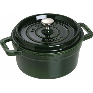 STAUB Garnek żeliwny okrągły Staub - Zielony, 2.2 ltr