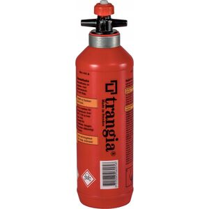 Namiot turystyczny Trangia Butelka plastikowa na paliwo do kuchenek spirytusowych Trangia BF506005 500ml czerwona