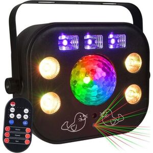 LIGHT4ME LIGHT4ME MULTIPHASE - Multiefekt LED UV wash strobe