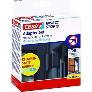 Tesa tesa Fliegengitter Adapter für FALT Tür 55415 anthrazit