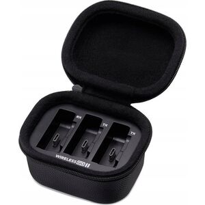 Rode Rode Microphones Wireless GO II Charge Case, power bank (black, for two transmitters and one receiver)