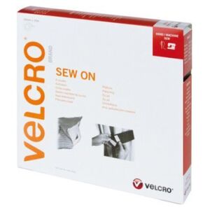 Velcro VELCRO rzep z haczykami i pętelkami do szycia 30 mm x 10 m biały