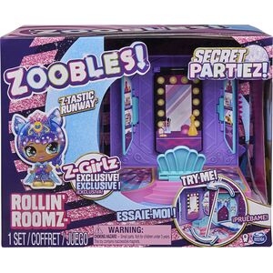 Figurka Spin Master ZOOBLES playset, 2 serie Secret Partiez Rollin' Runway, 6064356