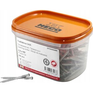 Heco Wood screws for terraces "HECO" 4.2x60 C4, 200 pcs.