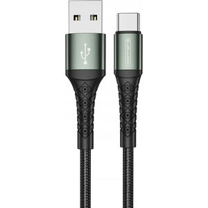 Kabel USB Jellico JELLICO kabel B12 Micro USB 3.1A 2M Czarny