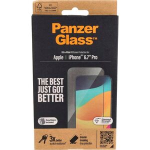 PanzerGlass PanzerGlass Ultra-Wide Fit iPhone 15 Pro Max 6.7" Screen Protection Easy Aligner Included 2812