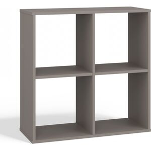 Topeshop REGAŁ KOMOROWY MALAX 2X2 - GLINA
