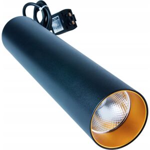 DPM Lampa wisząca szynowa, 12 W, 753 lm, 4000 K, 30 cm, czarna, X-LINE