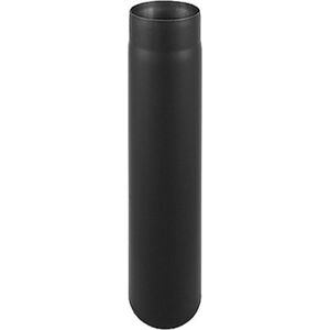 WADEX  FLUE D160/2MM 0.5M BLACK