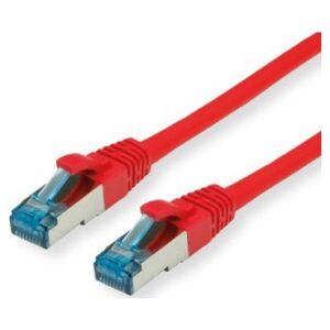 Value VALUE Patchkabel Kat.6A Class EA S/FTP PiMF LSOH rot 0,3m