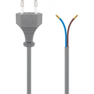 Przewód Triton Kabel z wtyczką Euro do montażu, 1,5 m, szary - Wersja kolorystyczna Szary