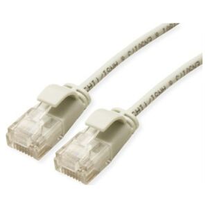 Roline ROLINE UTP Data Center Patch Cord Cat.6A (Class EA), LSOH, bardzo cienki, szary, 0,5 m
