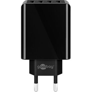Ładowarka Triton 4-kierunkowa ładowarka USB (30W) czarna