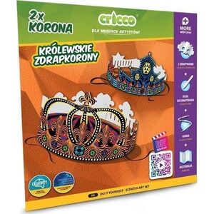 Cricco Zestaw zrób to sam - Królewskie zdrapkorony CRICCO